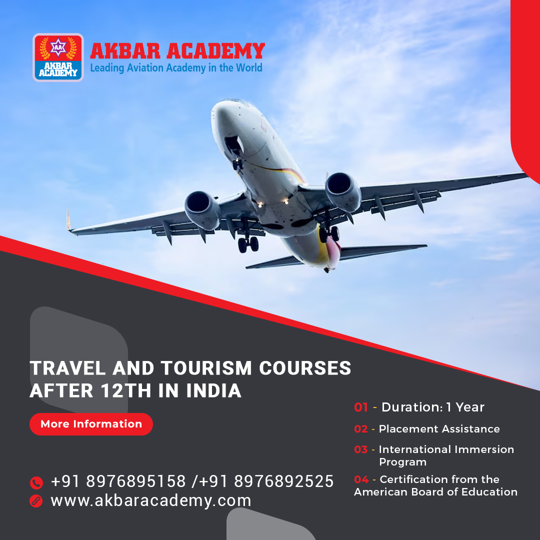 Travel and Tourism Courses After 12th in India